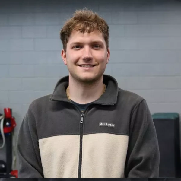 Austin Prokepek at Wallace Fitness Center